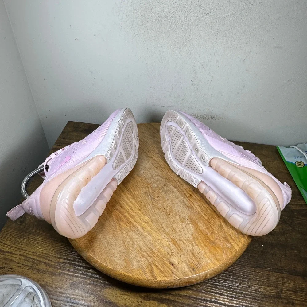 Nike Women's Light Pink Air Max 270 Sneakers - Picture 2 of 8